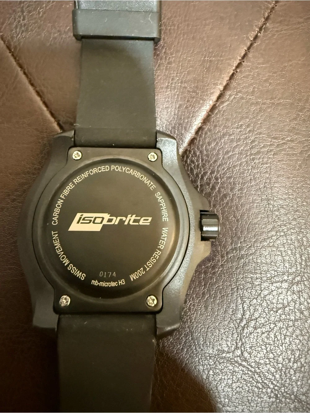 ISOBRITE ISO203MIL ECLIPSE MILITARY TRITIUM WATCH (Read details before purchase)